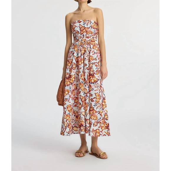A.L.C. Dresses & Skirts - NEW A.L.C. tate strapless midi dress in acqua multi